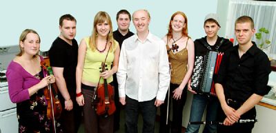 BBC Young Traditional Musicians competitors at Coulter © of Lindsay Addison